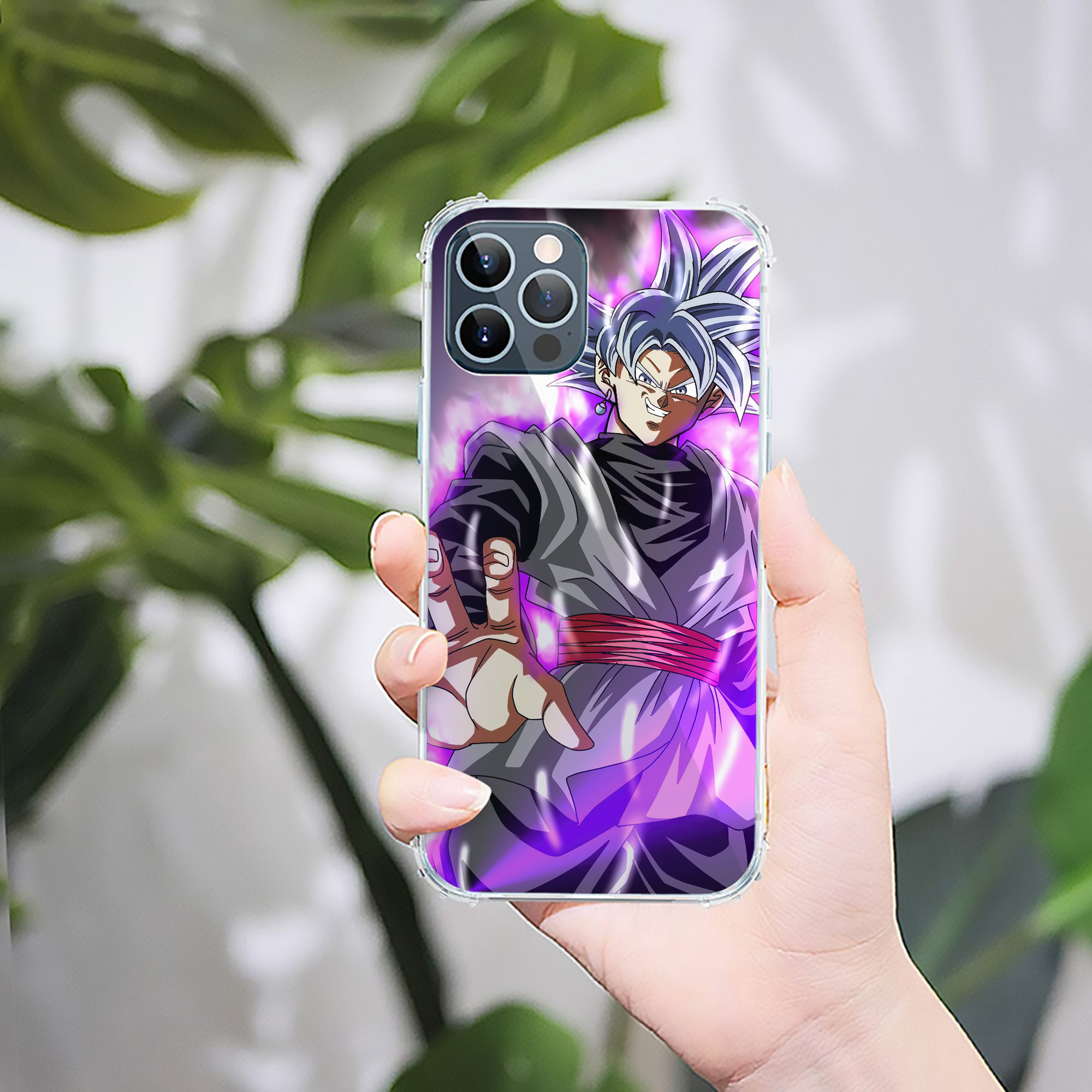 （画像用） ドラゴンボール DRAGON BALL 【iPhone 12シリーズ対応】透明スマホケース（クリアソフトケース）